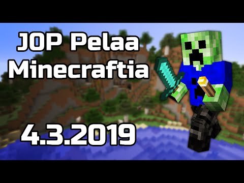 Säädetään Minecraftissa - J0P Pelaa Minecraftia | 4.3.2019 - Säädetään Minecraftissa - J0P Pelaa Minecraftia | 4.3.2019