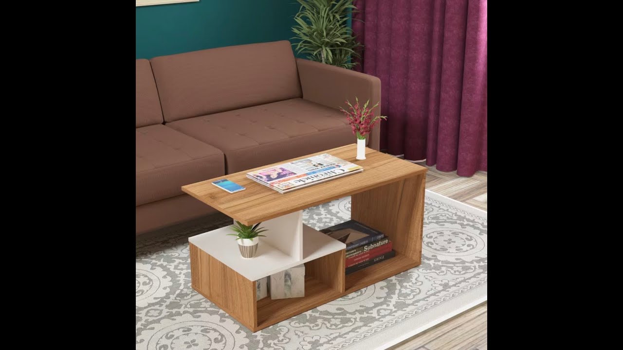 SPACEX Wolf Multipurpose Centre Table / Engineered Wood Coffee Table  assembly video