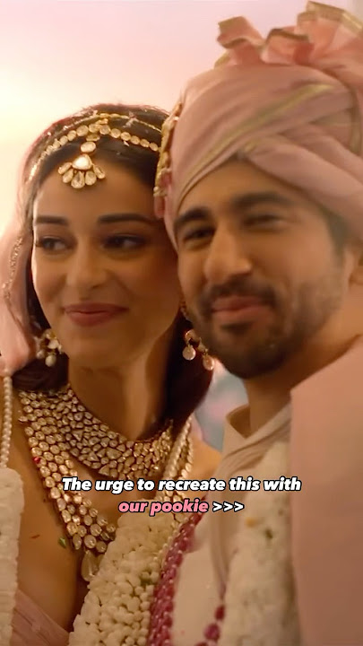 Wedding season mein bhi FOMO hone laga hain 😭 #ananyapanday #wedding #weddingsong