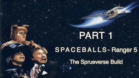 Space Balls Eagle 5 build pt 1