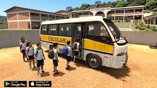 ESC: School Bus Simulator | Android Gameplay screenshot 4