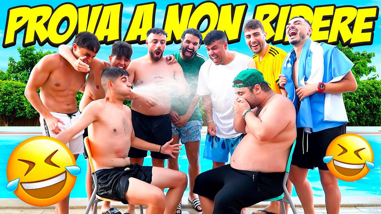 🏡 PROVA A NON RIDERE in VILLA con ANDREA!! 😂