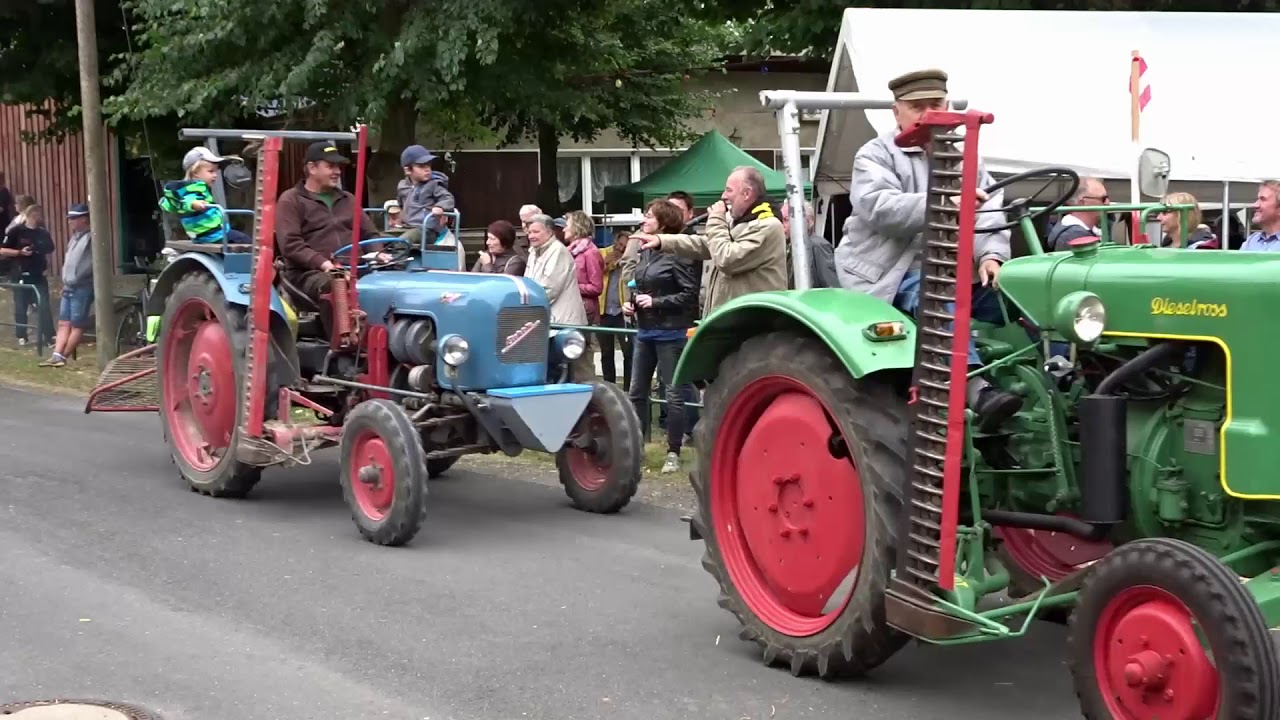 Traktortreffen 2019 in Ebenshausen - YouTube
