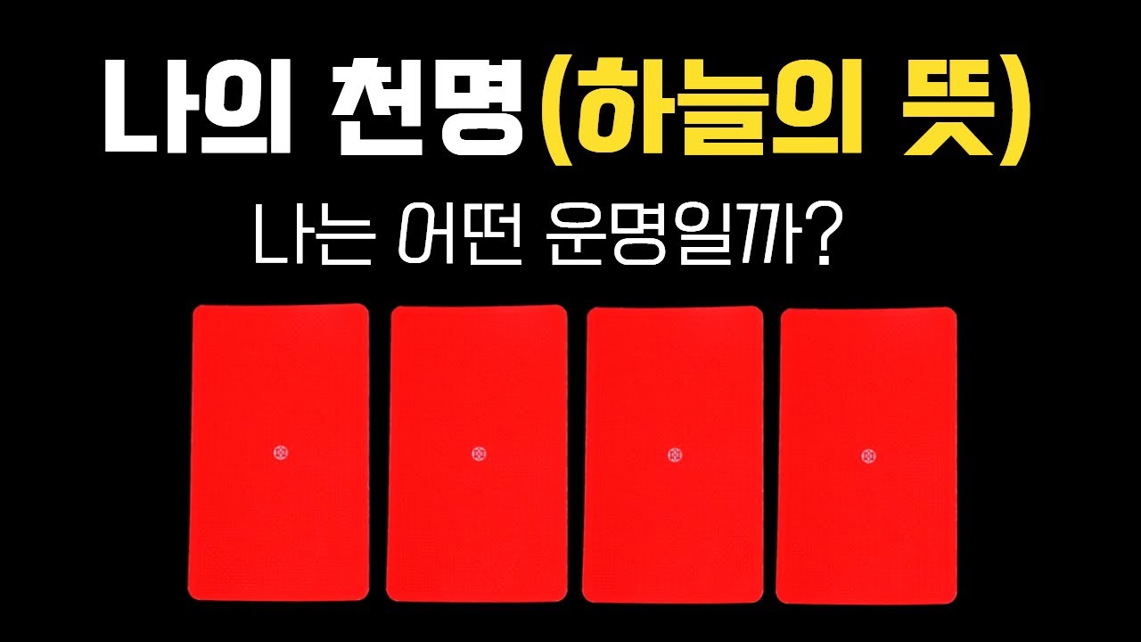 🔮 [타로] 나의 수호신이 말해주는 2026년 하늘의 뜻, 천명(天命)