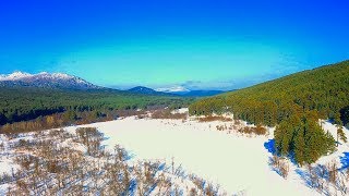 Полёт вдоль по Нуре от Октябрьского посёлка к Отнурку