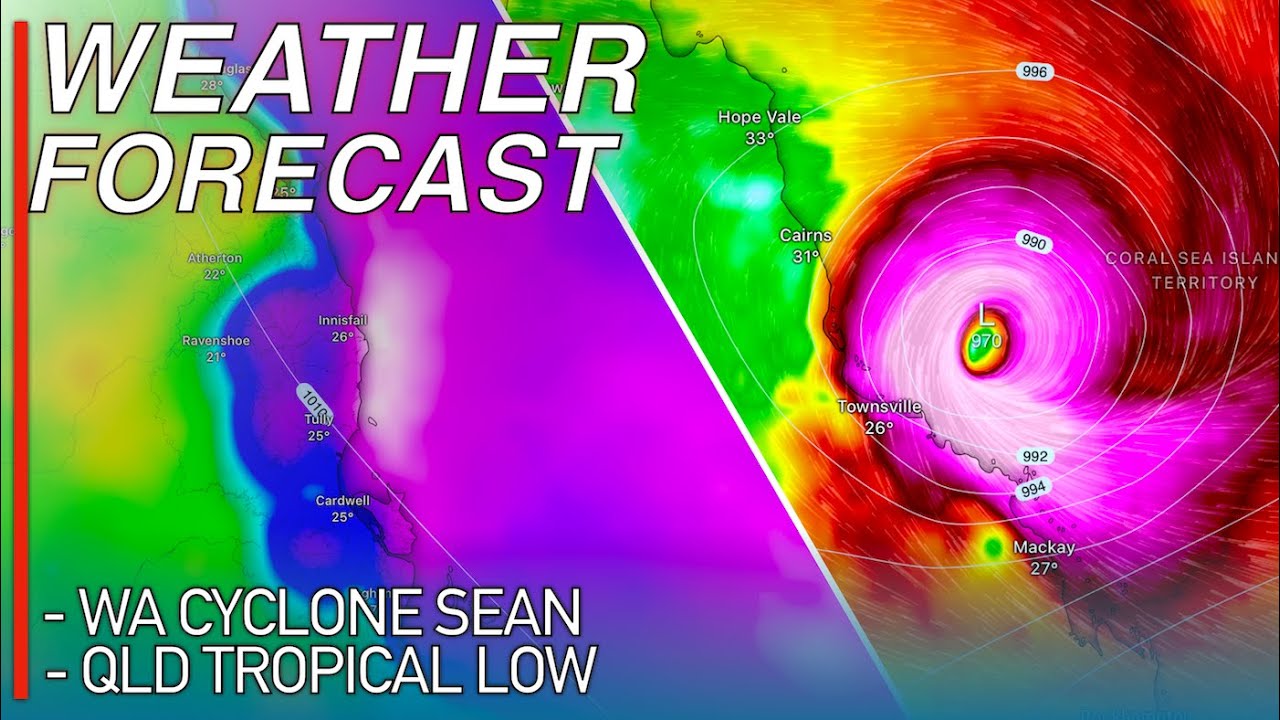 A Strong Tropical Low is Forecast to Lash North Queensland with Heavy ...