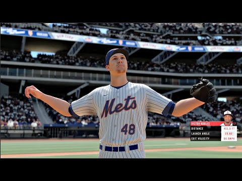 RBI Baseball 20 Gameplay - New York Mets vs Washington Nationals Full Game  - PS4