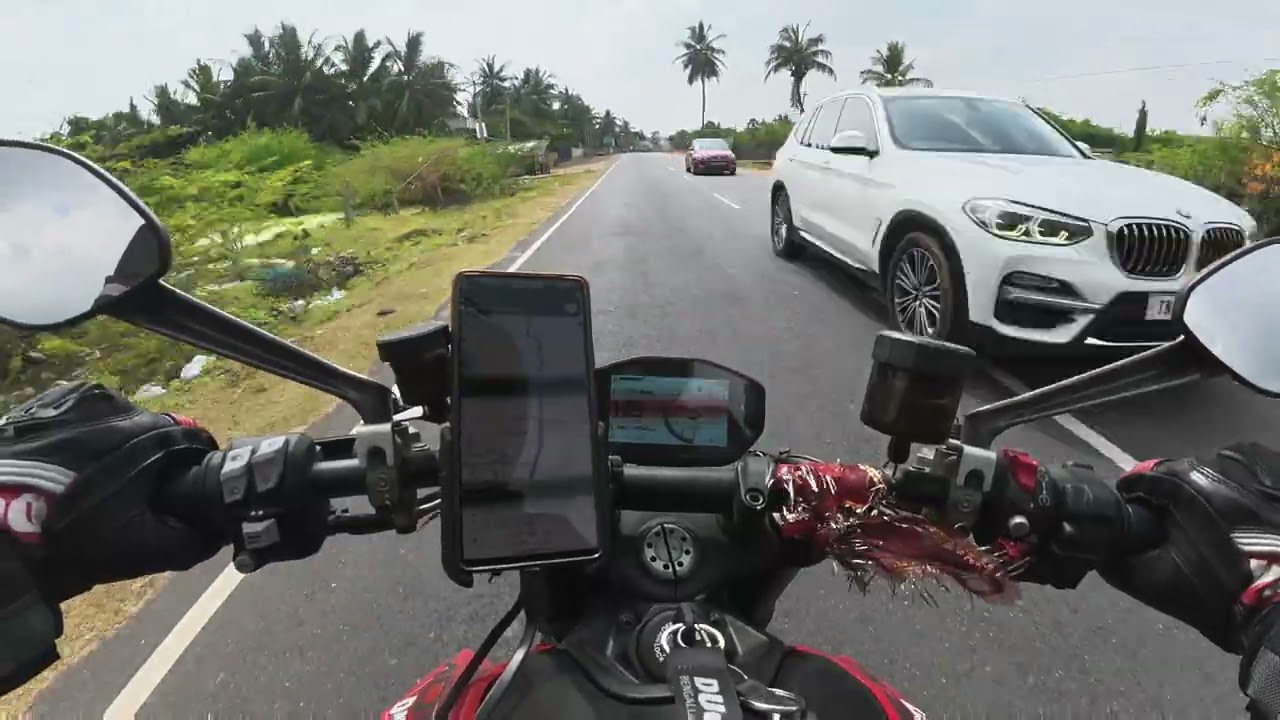 Thanjavur-Rameshwaram | Ducati Monster 937 solo ride Day 2 EP 5 [RAW ONBOARD POV ASMR] 4K