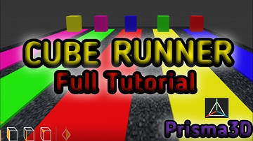 Cube Runner Fountain Animal Crossing Full Tutorial | Prisma3D | @animation3Dworld