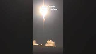 SpaceX launches NASA SWOT mission from Vandenberg Space Force Base!