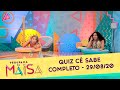 Quiz Cê Sabe | Programa da Maisa (29/08/20)