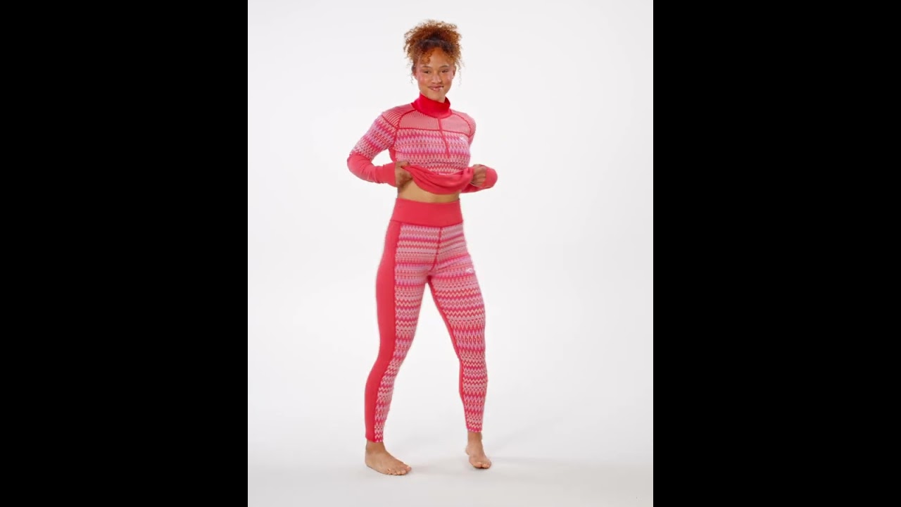 Preview of Kari Traa Silja Half-Zip 2.0 Base Layer Top - Women's Video