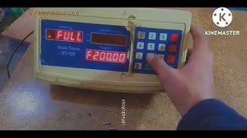 st 105 indicator calibartion  computing scale