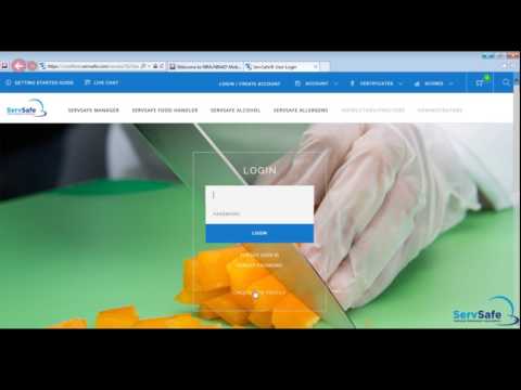 Create an Account ServSafe.com