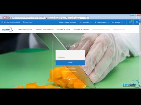 Create an Account - ServSafe.com