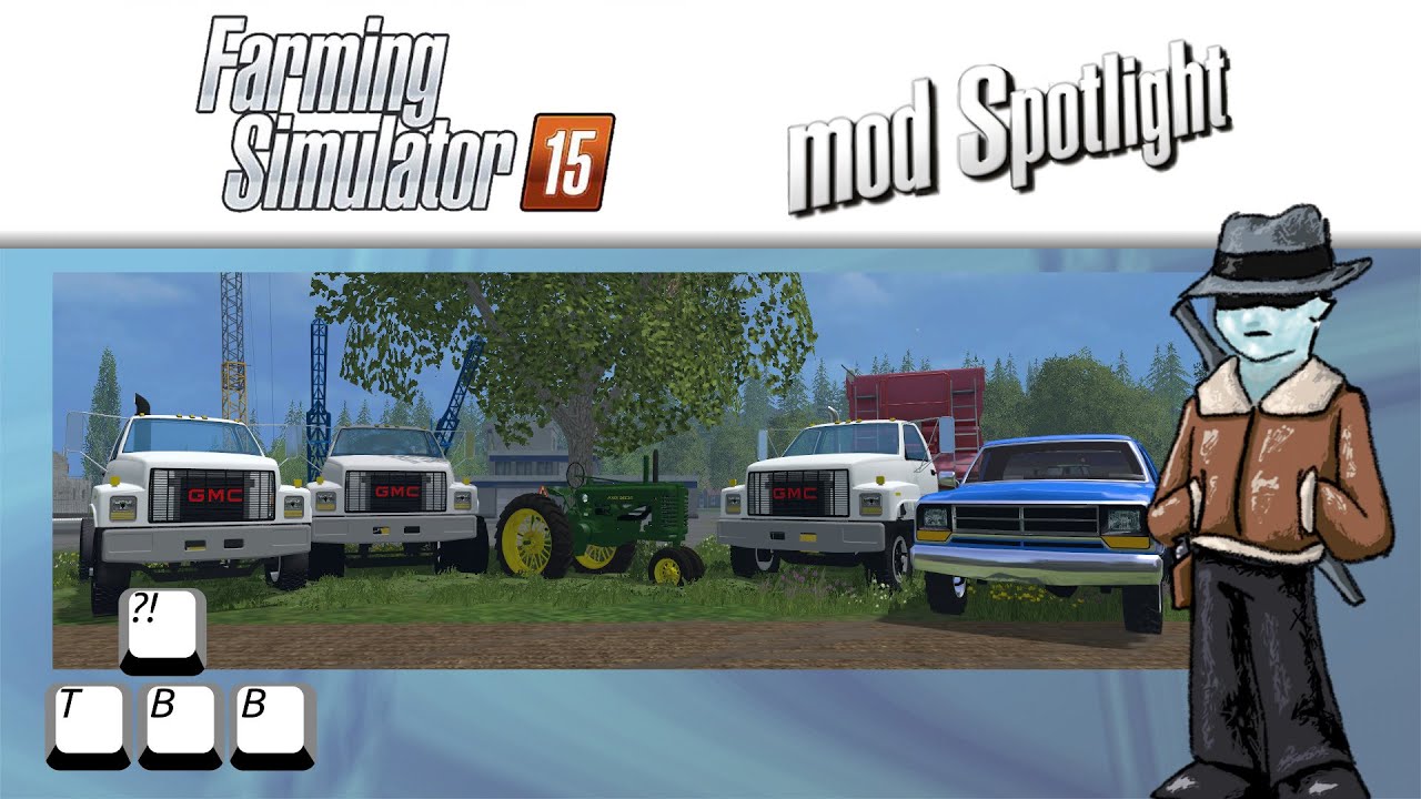 Farming Simulator 15 Mod Spotlight - GMC Dodge and Deere - YouTube