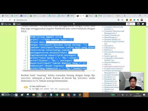 Class Pada Python (Bhs Indonesia) - YouTube