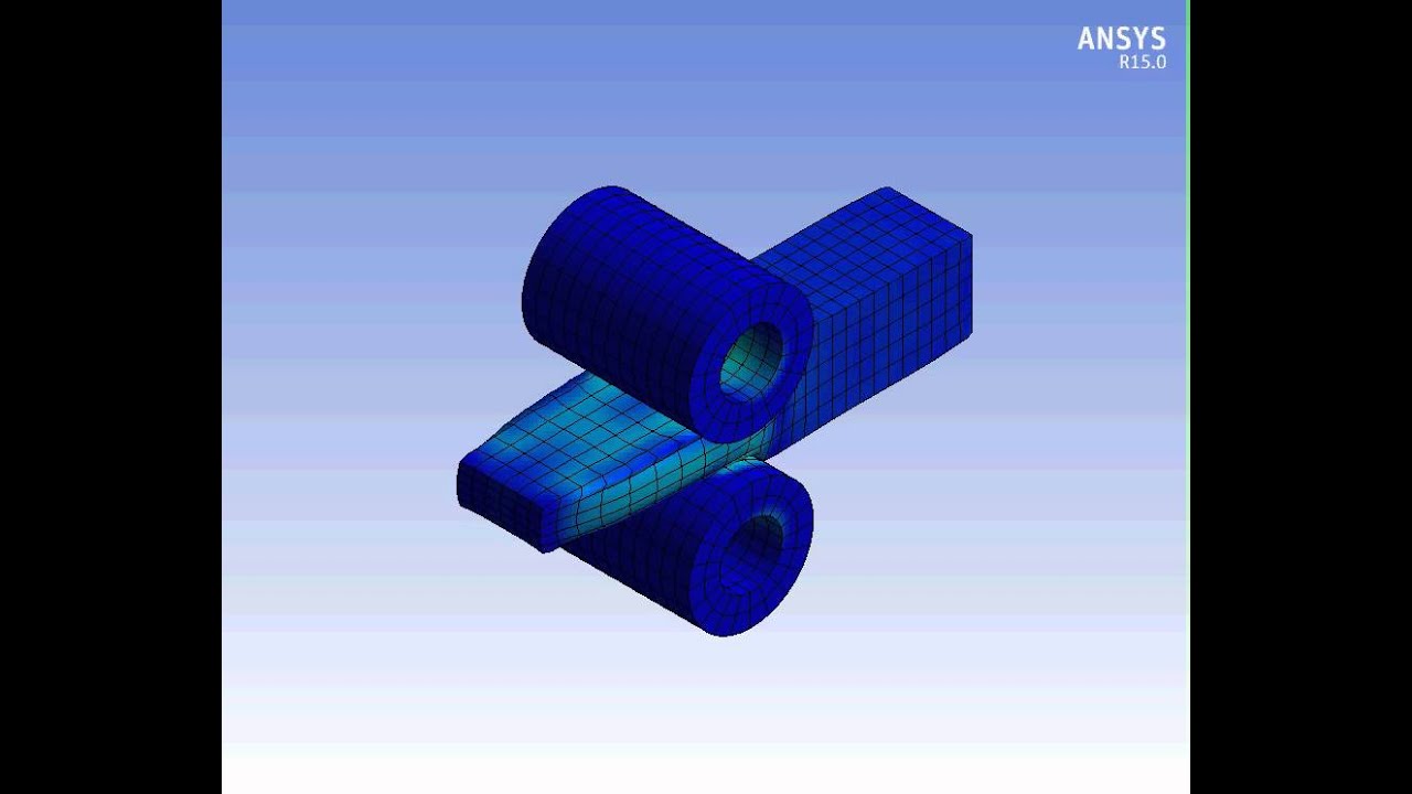 Ansys Workbench rolling of Copper alloy 1 - YouTube