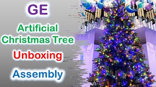 GE Artificial Christmas Tree | Unboxing | Assembly