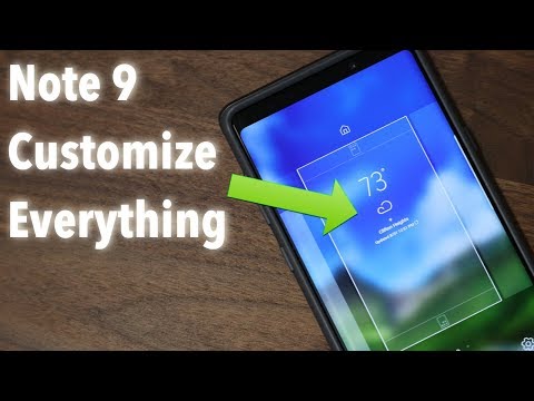 Galaxy Note 9 - 25+ Tips to Customize your Home Screen, Lock Screen & Notifications Panel