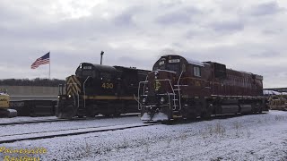 Western New York And Pennsylvania Railroad's Last Run To Falconer