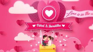 Valentines Day 2024 | Valentine Day Wish | Free After Effects template screenshot 2