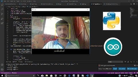 FACE RECOGNITION DOOR LOCK USING PYTHON AND ARDUINO