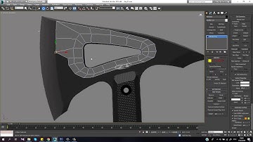 Axe Modeling Part 1 Моделинг топора (часть1) Video reloaded