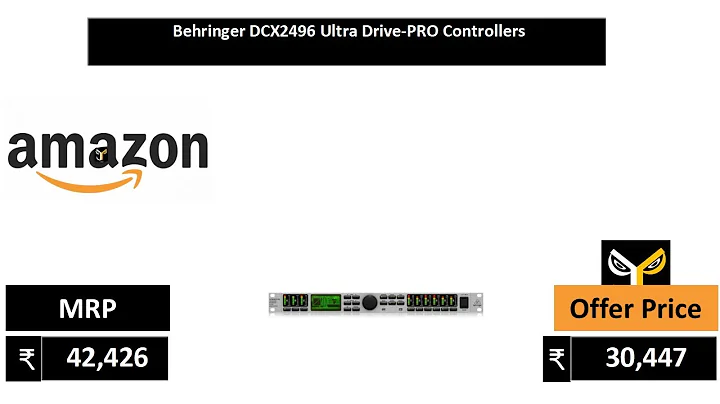 Behringer DCX2496 Ultra Drive PRO Controllers