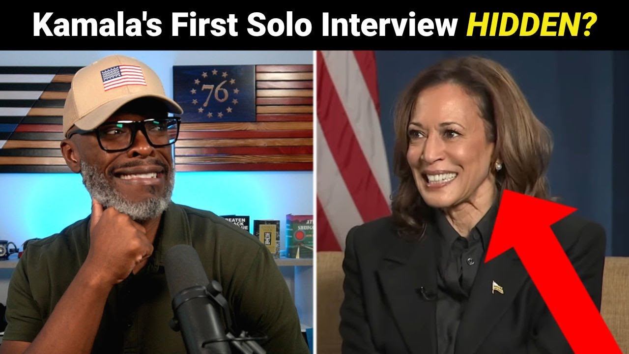 Kamala Harris Gives Her FIRST Solo Interview... They TRIED To Hide It!