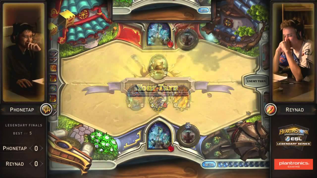 Phonetap vs Reynad  - Grand Final -  ESL Hearthstone Legendary Series Season 2 Finals