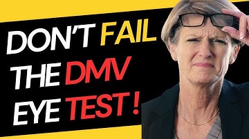 Doctor Reveals Tips To ACE Drivers License Eyesight Test | DMV Vision Test | DMV eye test