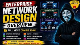 🌐Enterprise Network Infrastructure Overview | Coming Soon! 🔥| Networking Bangla