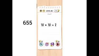 Brain Test Level 655 Walkthrough