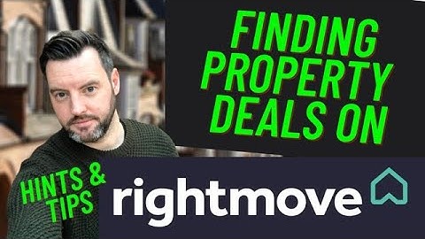 How To Find PROPERTY DEALS on RIGHTMOVE (2021)