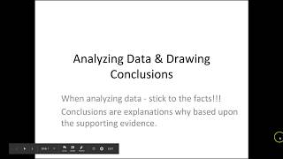 Analysis and Conclusion Writing - AHS Style