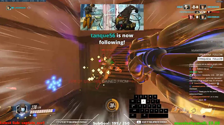 Overwatch Rollout Doomfist God GetQuakedOn Tryhard Gameplay On Hanamura