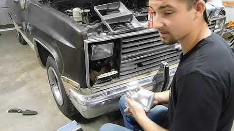 Changing Headlights on Chevy C10