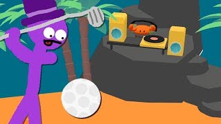 Zombey golft am Party-Krabben-Strand. (What the Golf #11)