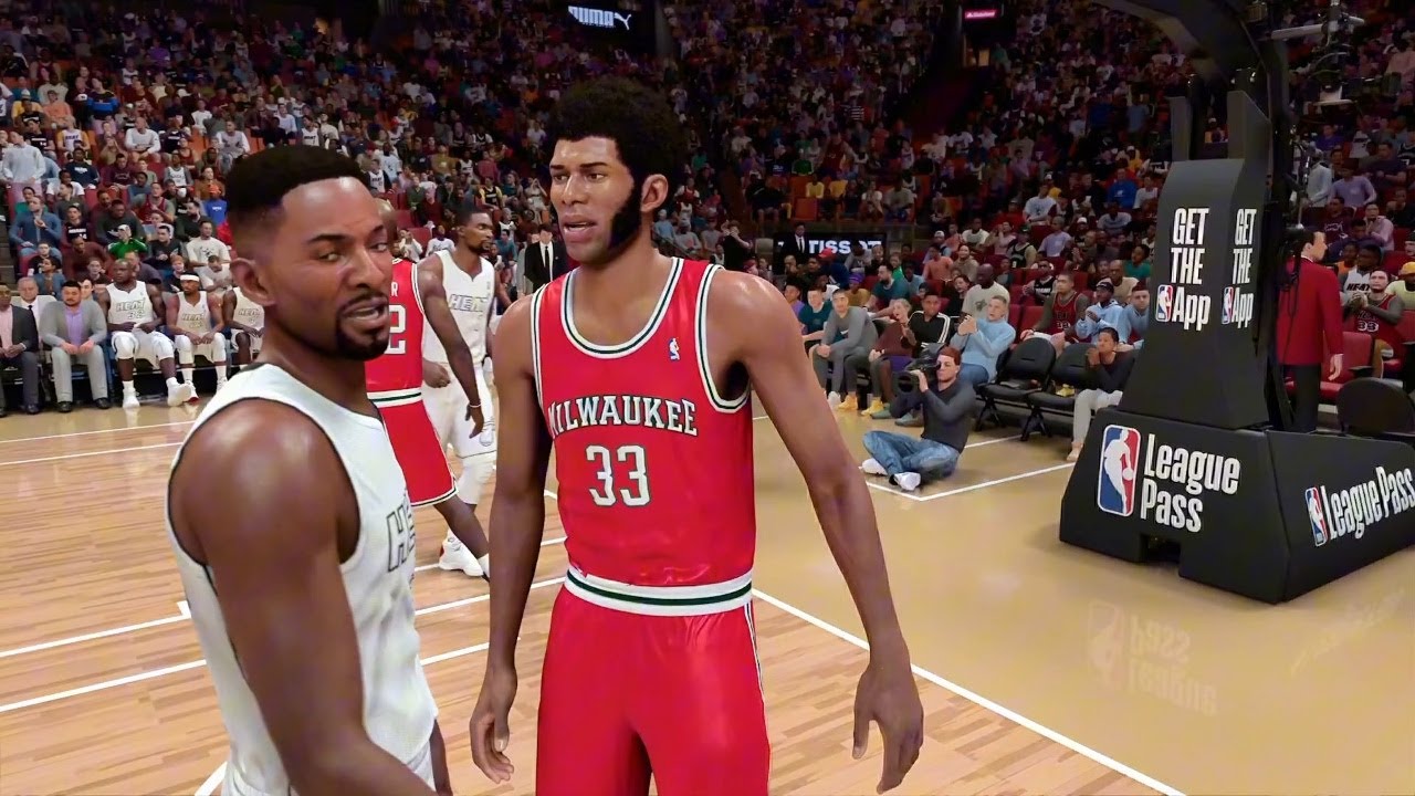 All-Time Bucks vs Heat Was a WAR | Giannis vs LeBron | Kareem Dominates Early | NBA 2K25 MyNBA