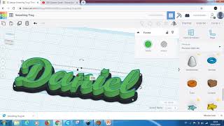 Como hacer un llavero con borde para impresión 3D screenshot 2