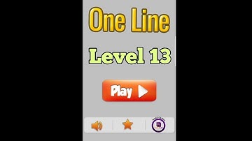 One Line Level 13 Walkthrough.