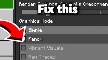 Minecraft Vibrant Visual not working problem solved!!!