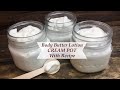 DIY Easy Homemade CREAM POT Body Butter Lotion w/ Recipe | Ellen Ruth Soap