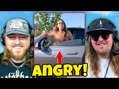 ANGRY PEOPLE in the parking lot.. 🤬🤬