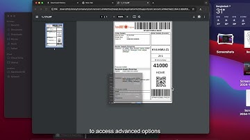 5. How to Configure and Print Documents Using Grozziie Printer on Mac
