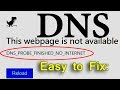 DNS Server Isn't Responding Fix! Apni DNS Problem Ko Bole Bye Bye Download Mp4