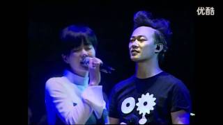 陳奕迅北京DUO演唱會 王菲合唱 因為愛情