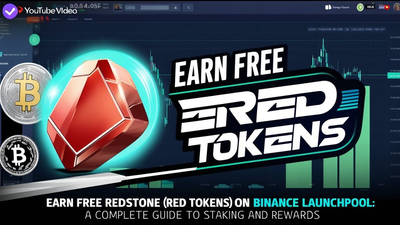 Earn Free RedStone (RED) Tokens on Binance Launchpool| A Complete Guide to Staking and Rewards"