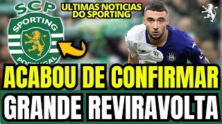 🟢💥 NÃO PODIA ACONTECER! GRANDE REVIRAVOLTA! NOTÍCIAS DO SPORTING CLUBE DE PORTUGAL